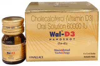 Wal D3 Nanoshot Sugar Free Solution 5Ml